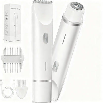 Electric women's hair removal device, rechargeable, wet and dry dual-use, face and body shaver